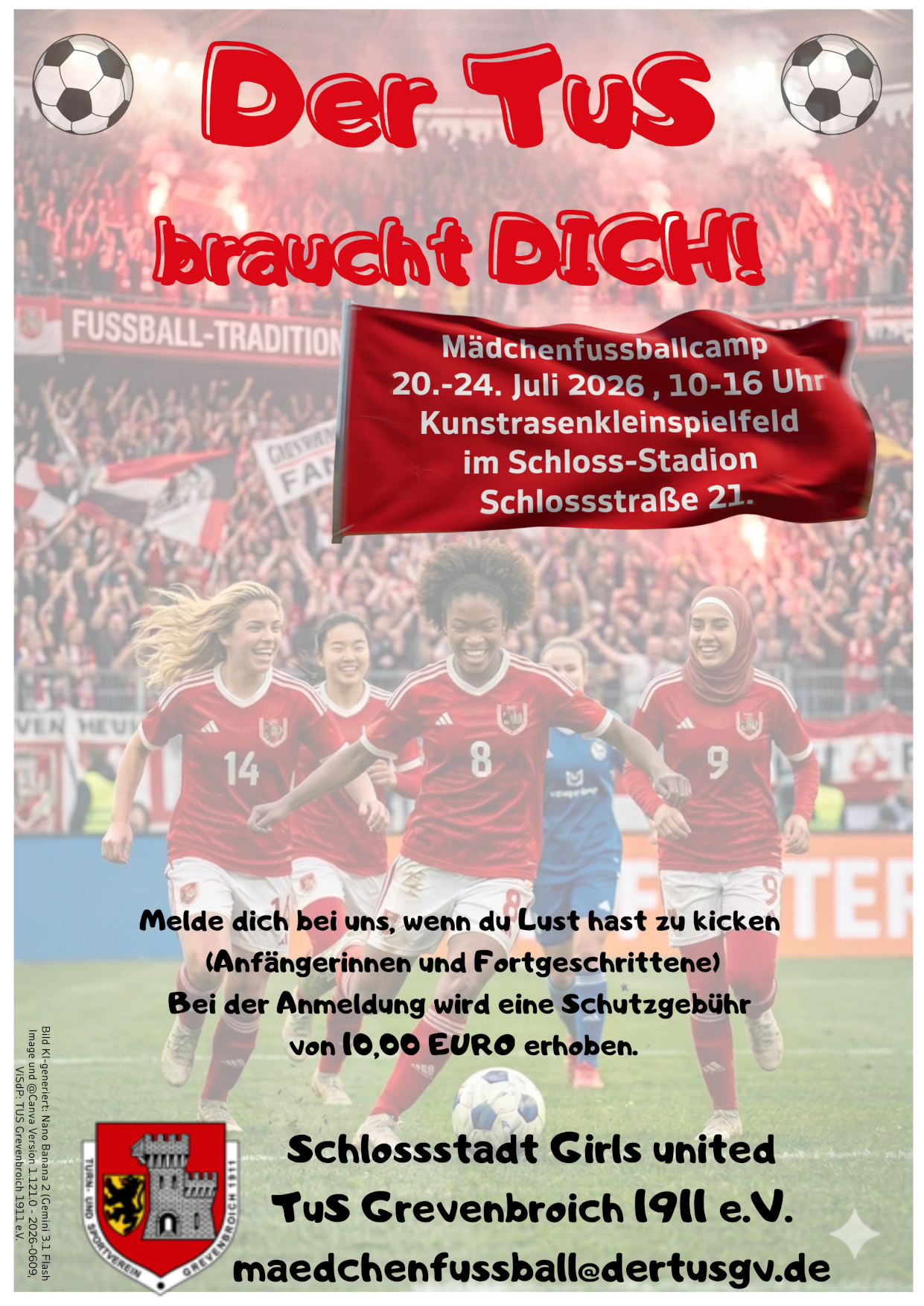 Madchenfussball Fussballcamp